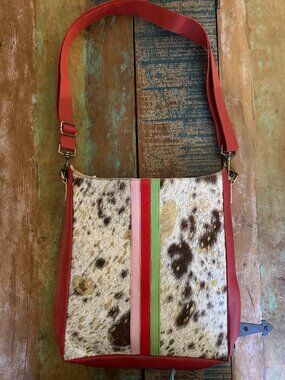 Folklore Couture Handmade Leather/Hide Satchel